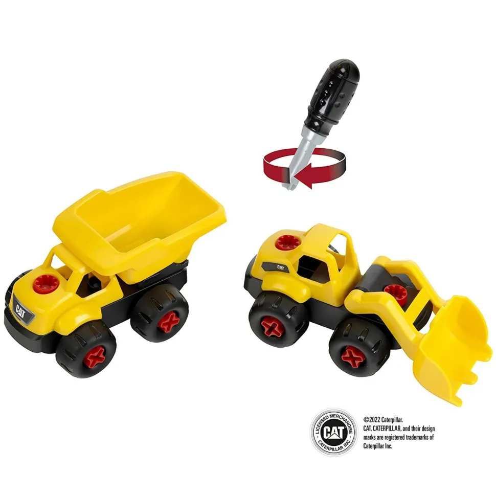 Camion Caterpillar à monter 4 en 1 à vis - Klein