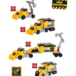 Camion Caterpillar à monter 4 en 1 à vis - Klein
