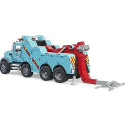 Camion de dépannage et de remorquage MACK Granite avec module son et lumière - Bruder