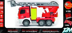 Camion de pompiers radiocommandé : Work Machines - T2M-RC