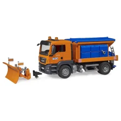 Camion MAN TGS pour service d’hiver avec lame de chasse-neige - Bruder