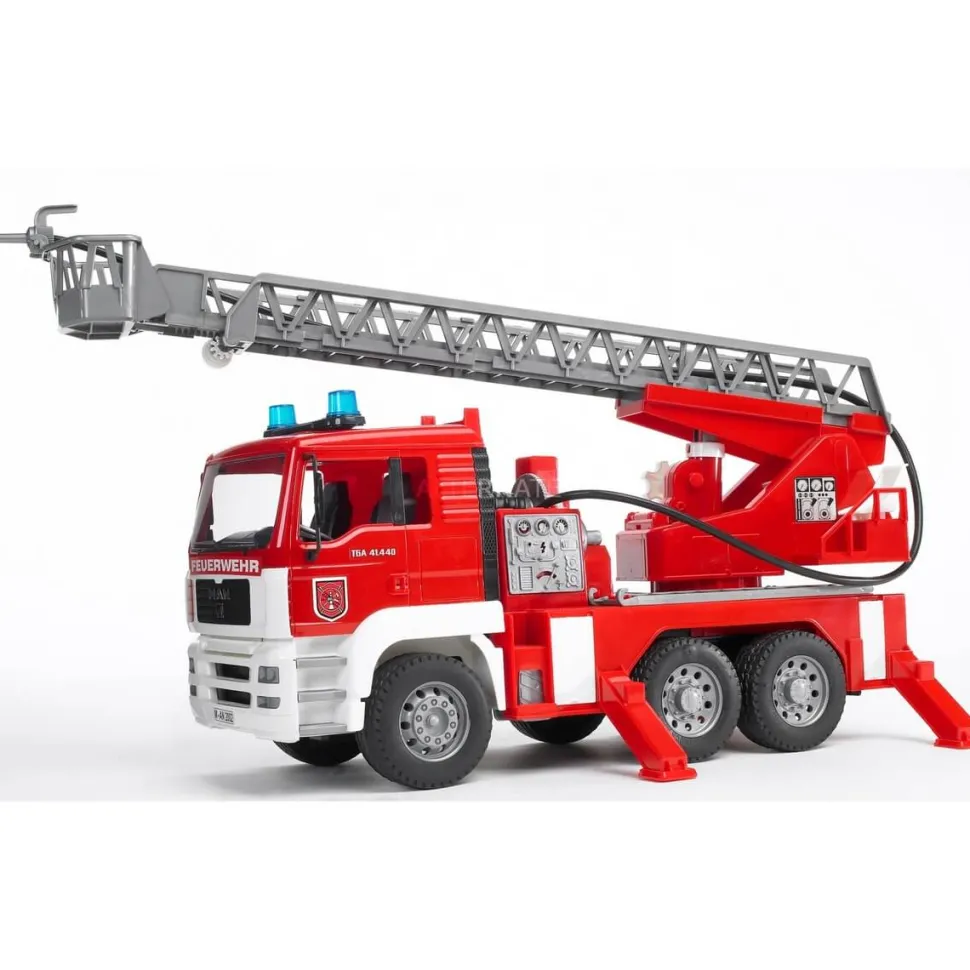 Camion Pompiers à échelle Man - Bruder