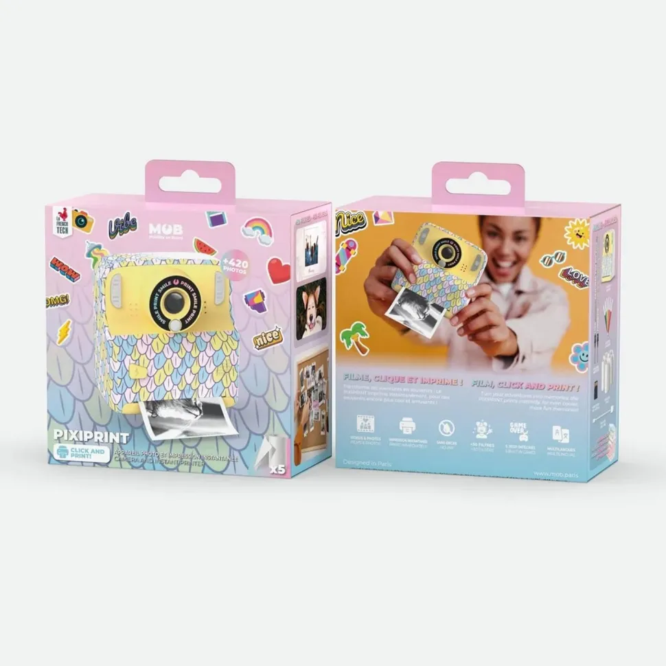 Caméra Pixiprint motif sirène - Mob