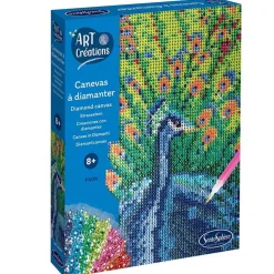 Canevas à diamanter - Paon - Sentosphère
