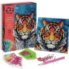 Canevas à diamanter - tigre - Sentosphère