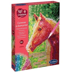 Canevas à diamanter Art & Créations : Cheval - Sentosphère