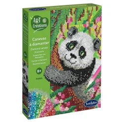 Canevas à diamanter Art & Créations : Panda - Sentosphère