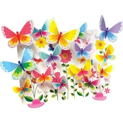 Canevas Papillon 3D Lumineux - 4M