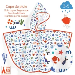 Cape de pluie : océan - Djeco