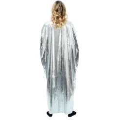 Cape disco 135cm Argent - RueDeLaFete