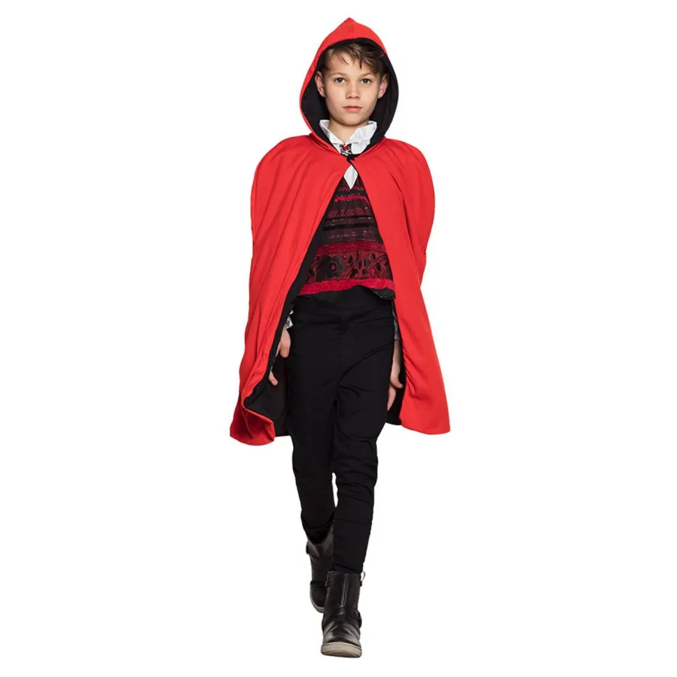 Cape Twilight reversible : Noir/Rouge - RueDeLaFete