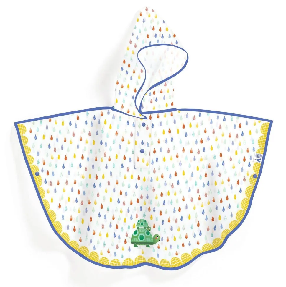 CAPES DE PLUIE - LITTLE BIG ROOM : Tortue - Djeco