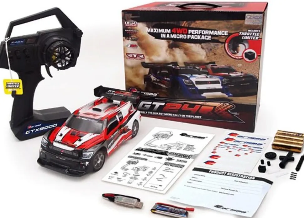 CARISMA GT24R 1/24TH 4WD MICRO Rally RTR - Carisma