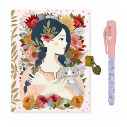 Carnet secret avec feutre magique : Oana - Djeco