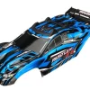 Carrosserie Rustler 4X4 Peinte Et Decoree Bleue - Traxxas - Traxxas