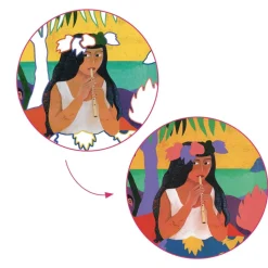 Cartes à peindre Djeco Inspired by : Polynésie - Djeco