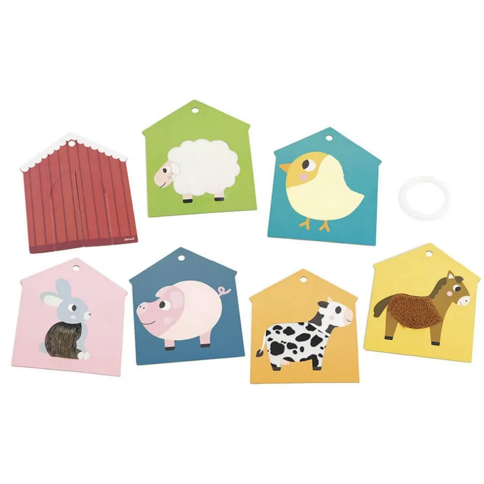 Cartes Tactiles Ferme - Janod