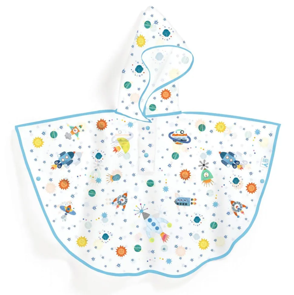 CASQUETTES ET CAPES DE PLUIE - LITTLE BIG ROOM : Fusée - Djeco