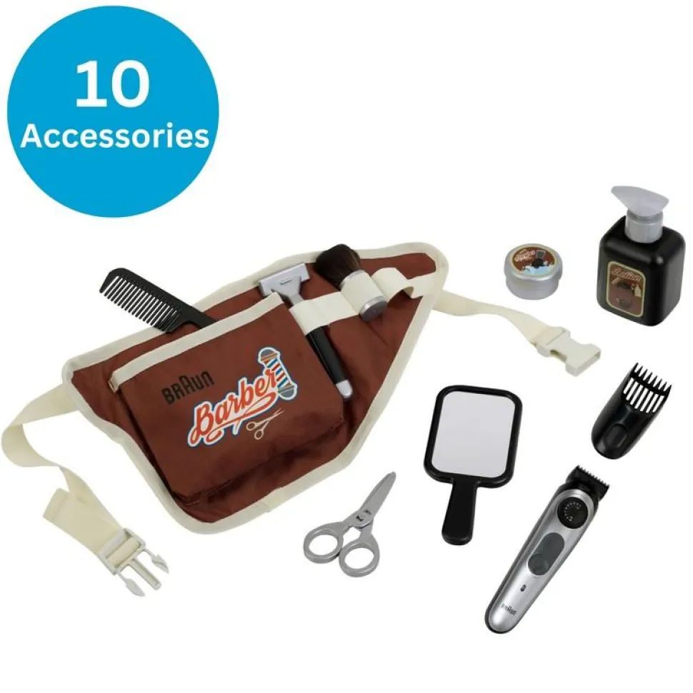 Ceinture barber Braun avec accessoires - Klein