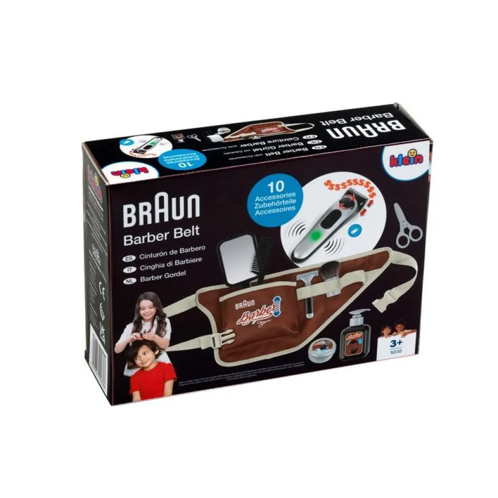 Ceinture barber Braun avec accessoires - Klein