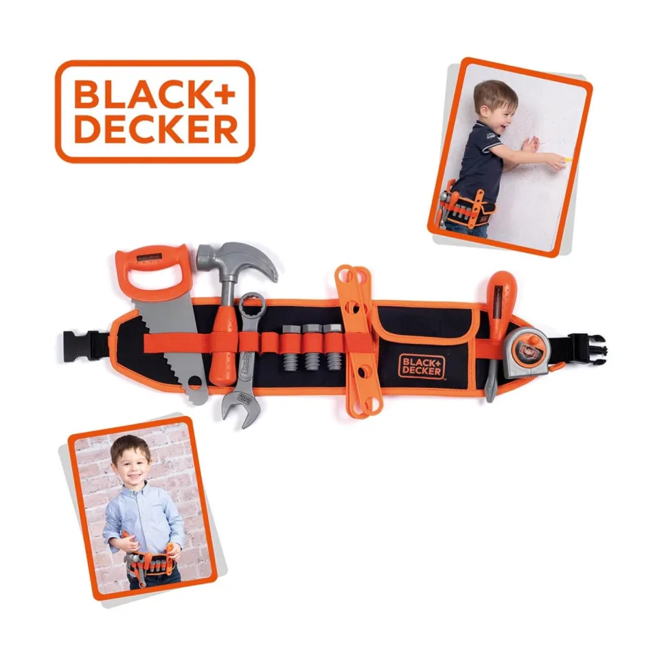 Ceinture d'outils Black + Decker - Smoby