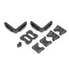 Center Diff Mount, Battery Mount: 8XE TLR - Team Losi Racing - Losi - TLR