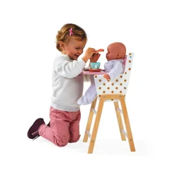 Chaise haute pour poupée : Candy chic - Janod
