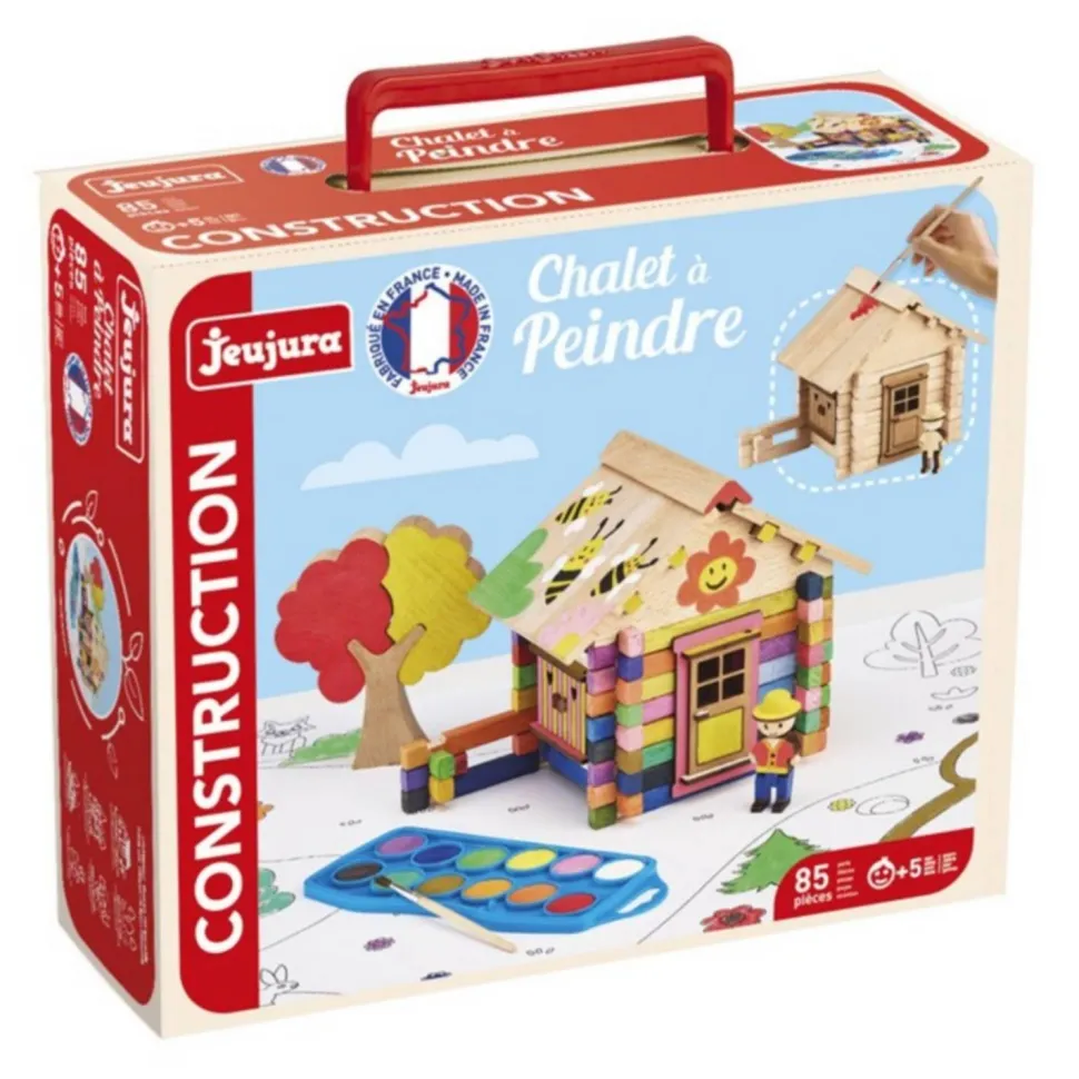 CHALET A PEINDRE - 85 PIECES - JeuJura