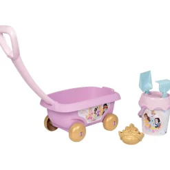 Chariot De Plage Garni : Princesses Disney - Smoby