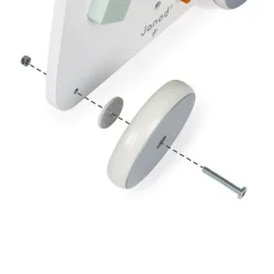 Chariot Multi-Activités Sweet Cocoon en bois - Janod