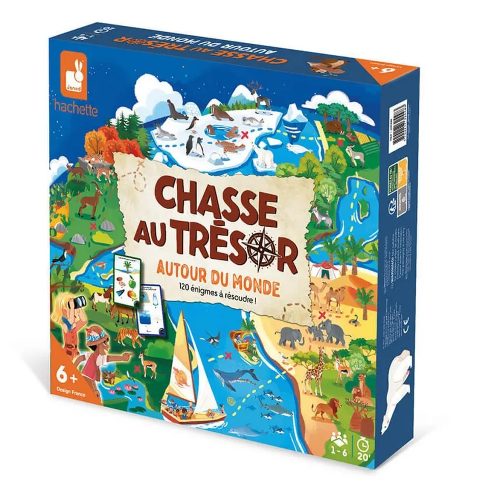 Chasse au trésor autour du monde - Janod