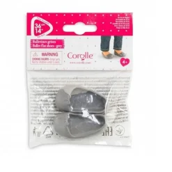 Chaussures pour poupée ma Corolle 36 cm : Ballerines Grises - Corolle