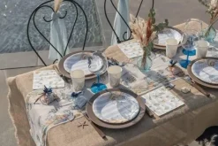 Chemin de table Coquillages 5m - RueDeLaFete