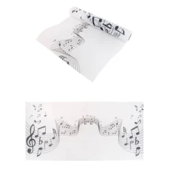 Chemin de Table Musique 30cmx5m - RueDeLaFete