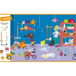 CHERCHE ET TROUVE DES TOUT-PETITS - P'TIT LOUP - À LA MAISON - Editions Auzou