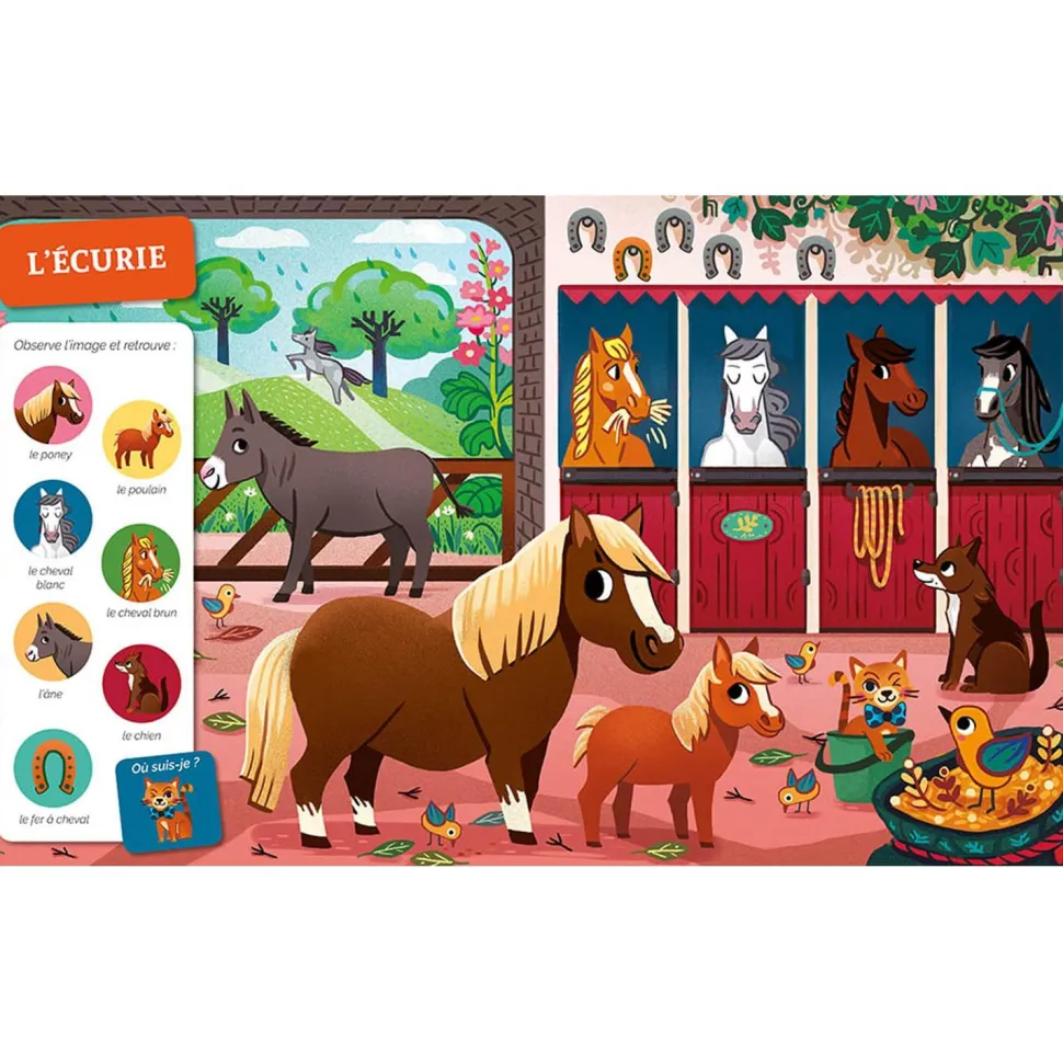 CHERCHE ET TROUVE DES TOUT-PETITS - A LA FERME - Editions Auzou