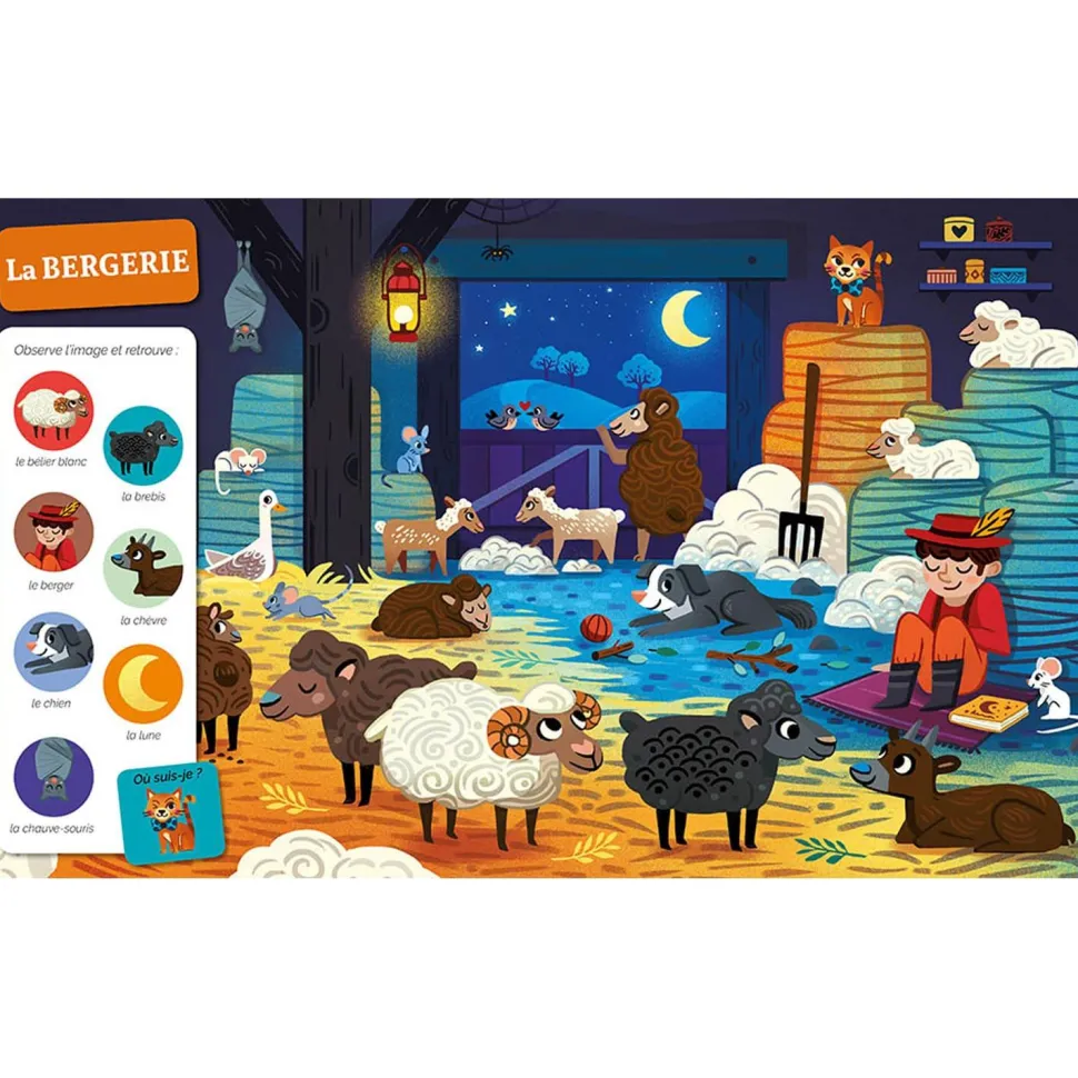 CHERCHE ET TROUVE DES TOUT-PETITS - A LA FERME - Editions Auzou