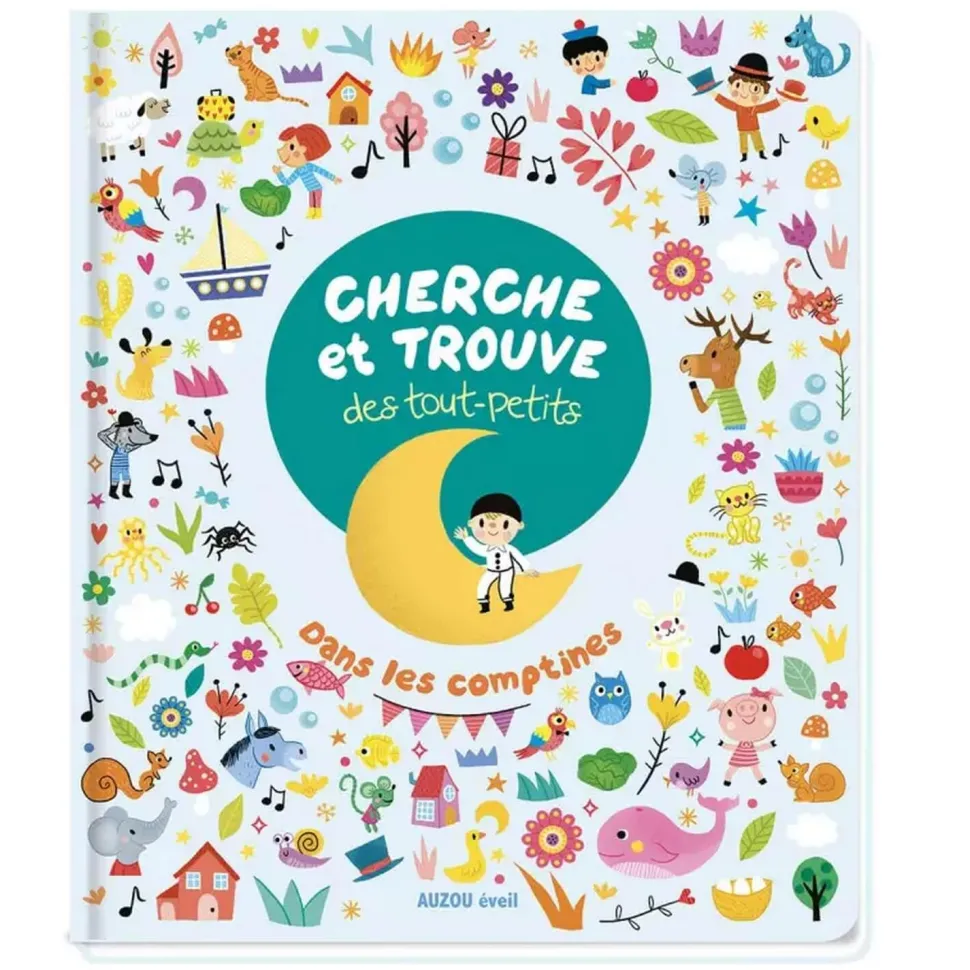 Cherche et Trouve des tout-petits : Comptines - Editions Auzou