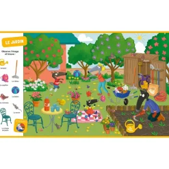 CHERCHE ET TROUVE DES TOUT-PETITS - P'TIT LOUP - VIVE LA NATURE ! - Editions Auzou