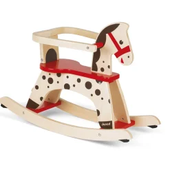 Cheval à bascule Caramel avec protection amovible - Janod
