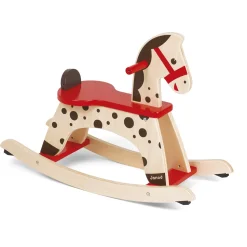 Cheval à bascule Caramel avec protection amovible - Janod