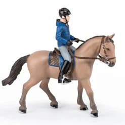 Cheval de promenade et son cavalier - Papo