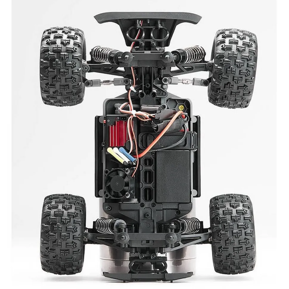 Chevrolet Colorado 1/18 Brushless monster truck RTR - Rouge - Eazy RC