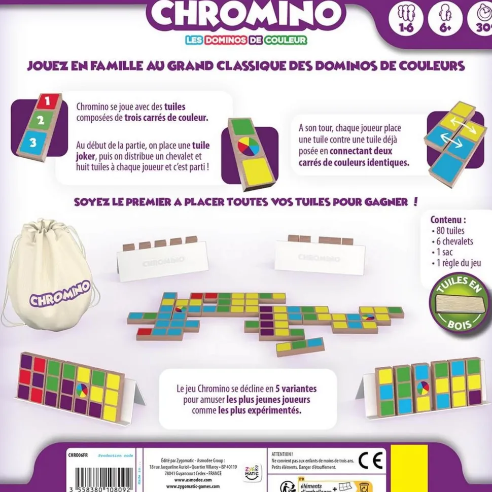 Chromino : nouvelle version - Asmodée