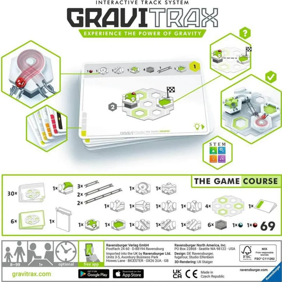 Circuit à billes : GraviTrax - The Game Course - Ravensburger