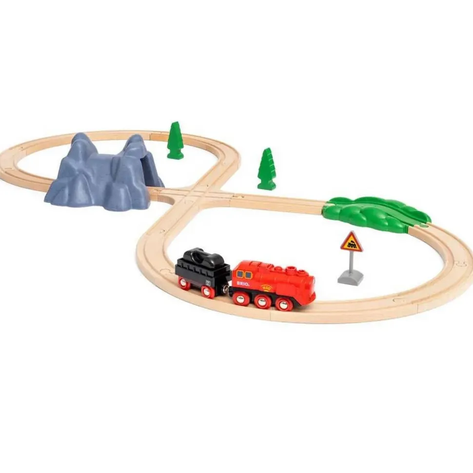 Circuit avec locomotive à vapeur - Brio