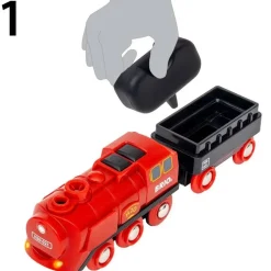 Circuit avec locomotive à vapeur - Brio