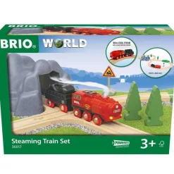 Circuit avec locomotive à vapeur - Brio