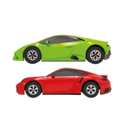 Circuit de voiture : Micro Scalextric : Super Speed Race Set - Lamborghini vs Porsche - Scalextric