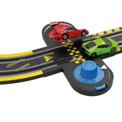 Circuit de voiture : Micro Scalextric : Super Speed Race Set - Lamborghini vs Porsche - Scalextric